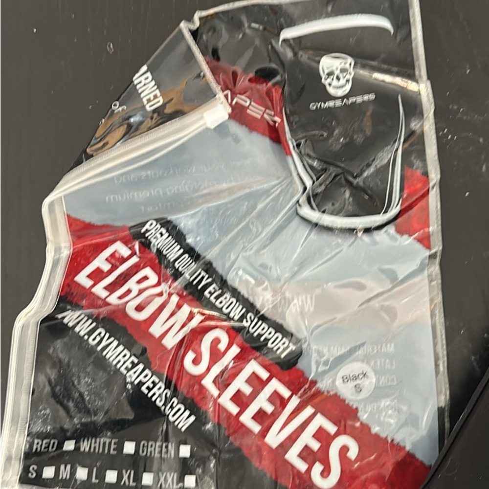 Gymreapers elbow sleeves size small